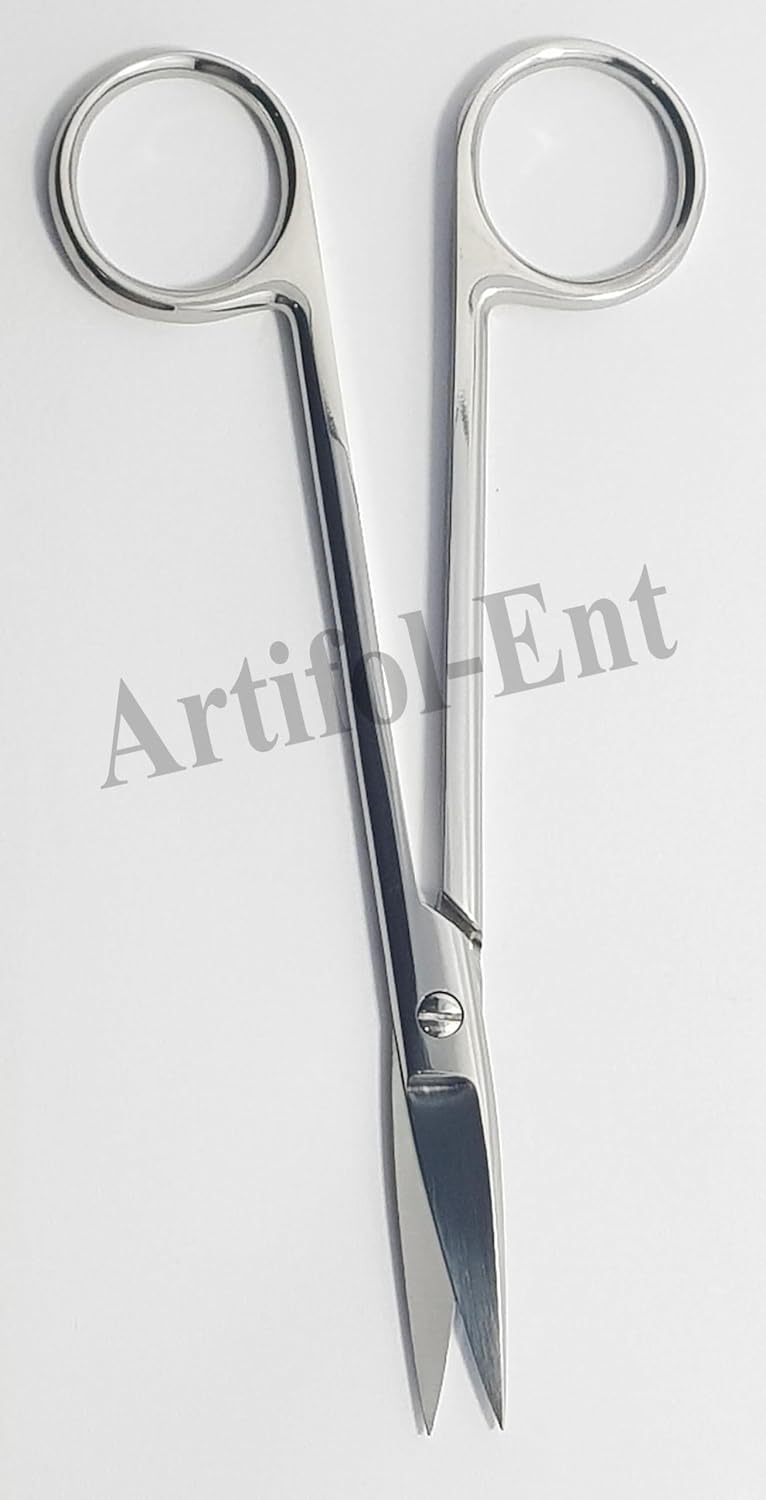Gum Scissors Straight 14.5 cm – 3 Pcs | Stainless Steel | Precision Cutting Edge | Ergonomic Design #1013500030-1