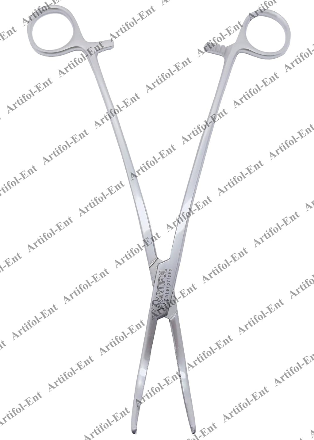 Overholt-Arterienklemme – 21 cm gebogen | 3-teiliges Set | Edelstahl | Autoklavierbar #115910178