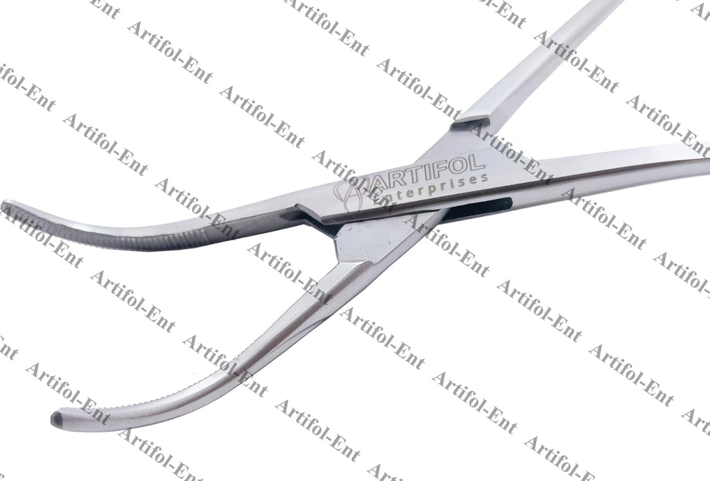 Overholt Artery Forceps – 18.5 cm Curved | 3 Pcs Set | Stainless Steel | Autoclavable #115910176