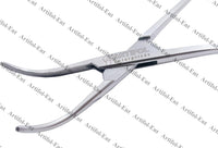 Overholt Artery Forceps – 18.5 cm Curved | 3 Pcs Set | Stainless Steel | Autoclavable #115910176