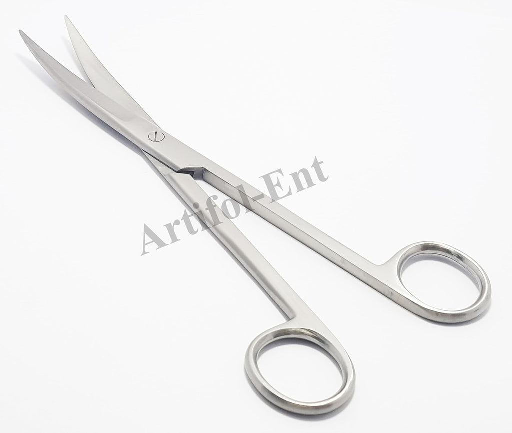 3-Piece Curved Operating Scissors Set – 20 cm Stainless Steel | Sharp Cutting Edge & Ergonomic Design for Precision Surgery