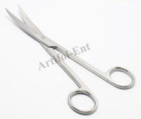 3-teiliges Set gebogener OP-Scheren – 20 cm Edelstahl | Scharfe Schneide &amp; ergonomisches Design für präzise chirurgische Eingriffe
