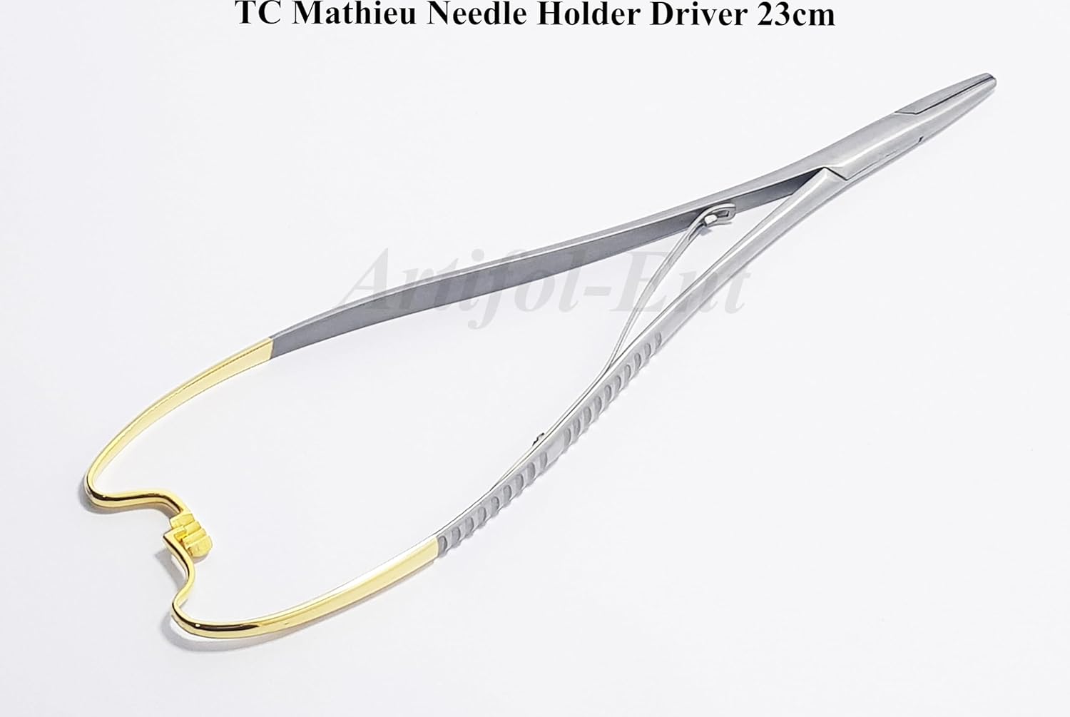 TC Mathieu Needle Holder Driver 23cm 9" with Tungsten Carbide Inserts Surgical Forceps Dental Plier 2 Pcs #132910170