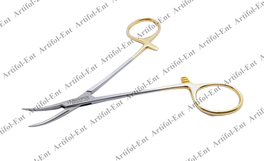 3-Piece No-Scalpel Vasectomy Fixator Forceps Kit – Reusable & Autoclavable Surgical Set | Blunt-Tip, Curved Precision & Grip Forceps Included