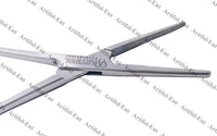 Bainebridge Arterienklemme – 15 cm gerade | 3-teiliges Set | Edelstahl | Autoklavierbar #115910200