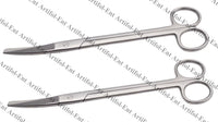 Elite 2-Piece Sims Gynaecological & Technical Scissors – 20 cm Curved | Stainless Steel | Sharp/Blunt Tip #113910123