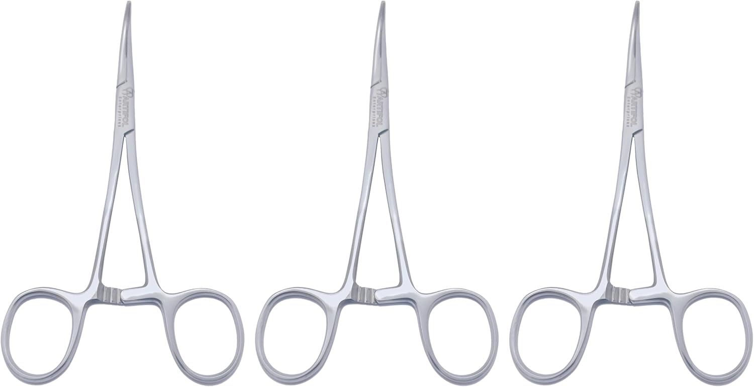 BABY-ADSON Artery Forceps – 14 cm | 3 Pcs Set | Precision Hemostasis | Stainless Steel # 115910180
