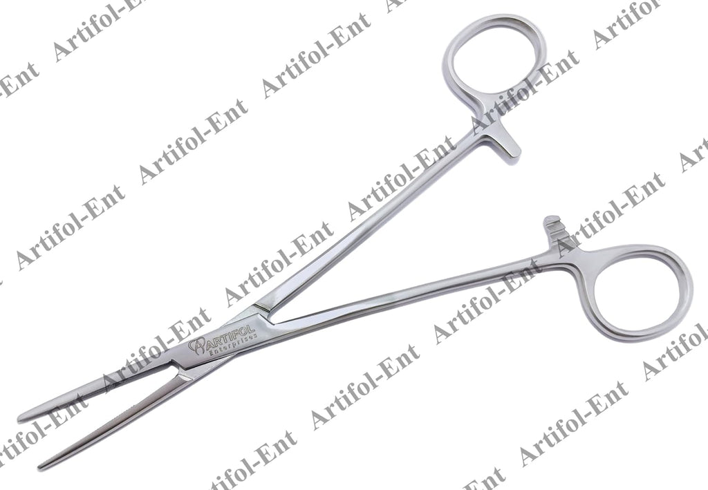 ADSON Artery Forceps 18.5 cm (7”) | 3-Piece Curved Hemostatic Clamp Set | Stainless Steel #115910182