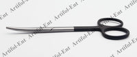 Elite Baby Metzenbaum „Super-Cut“ Schere – 12,5 cm gebogen | Professioneller Edelstahl | Rasiermesserscharfe und mikrogezahnte Präzisionsklinge