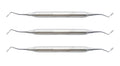 Zahnkronenspreizer – Doppelseitiges restauratives Instrumentenset (3-teilig) | Nash Taylor Design – CRSPR
