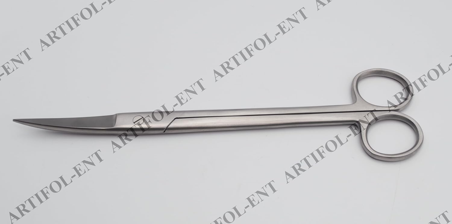 2 pcs Sims Curved Scissors – 20 cm | Stainless Steel Precision Surgical Scissors with Long Reach #113910127