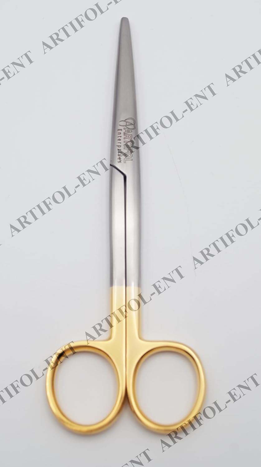 Elite TC Mayo-Stille Schere – 17 cm gerade | Professioneller Edelstahl | Präzisionsschneide aus Wolframkarbid #113910610