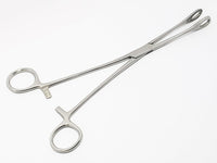 Foerster Ballenger Sponge Holding Forceps Curved 25 cm (9.75") – Serrated Jaws Surgical Instrument | Precision Medical Forceps | 1 Pc