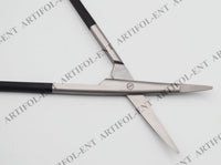 Elite Ragnell-Stille “Super-Cut” Scissors – 15 cm Curved | Professional Stainless Steel | Razor-Edge & Micro-Serrated Precision