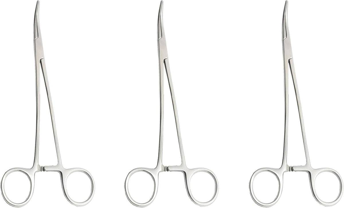 Overholt-Arterienklemme, gebogen – 21,5 cm (3 Stück) Präzisionsinstrument für effektives Arterienmanagement | #115910179
