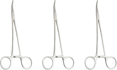 Overholt-Arterienklemme, gebogen – 21,5 cm (3 Stück) Präzisionsinstrument für effektives Arterienmanagement | #115910179