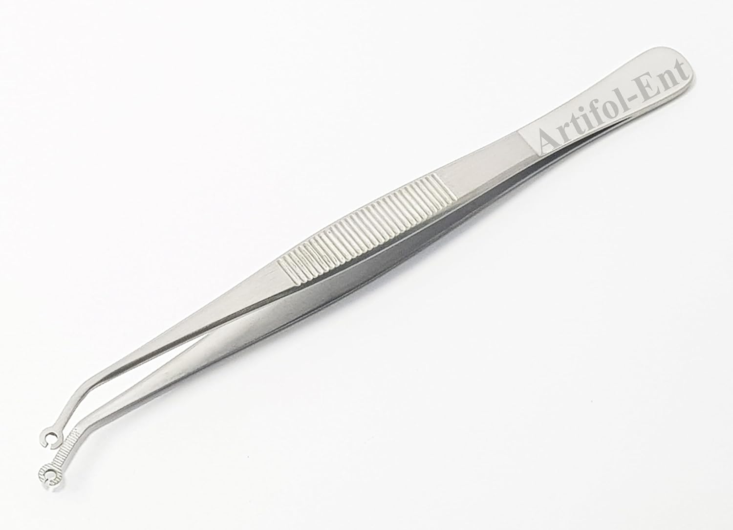 4 Pcs Micro Surgical Corn Suture Forceps 16 cm | Precision Fine Tip | Stainless Steel | Non-Slip Grip | Reusable & Autoclavable Instruments #31-74305