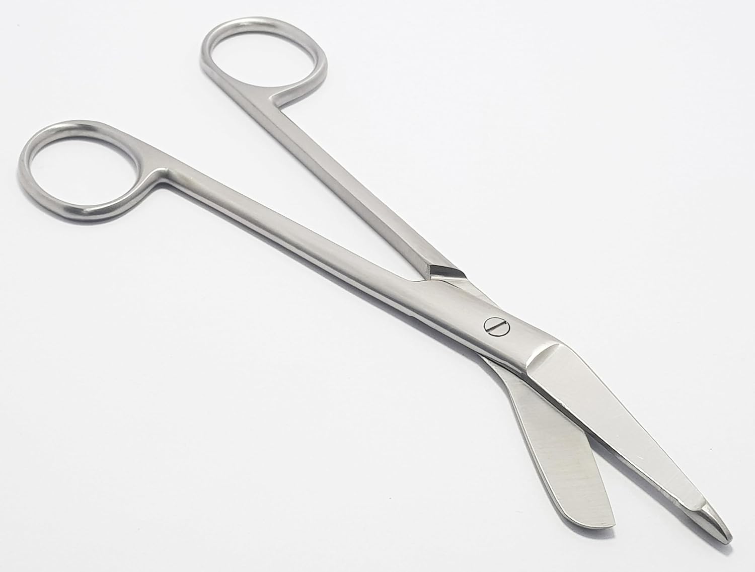 Lister Bandage Scissors – 18 cm | Safety-Tip Stainless Steel Scissors for Bandage & Dressing Removal | Reusable & Autoclavable – 2 Pcs Set #113910450
