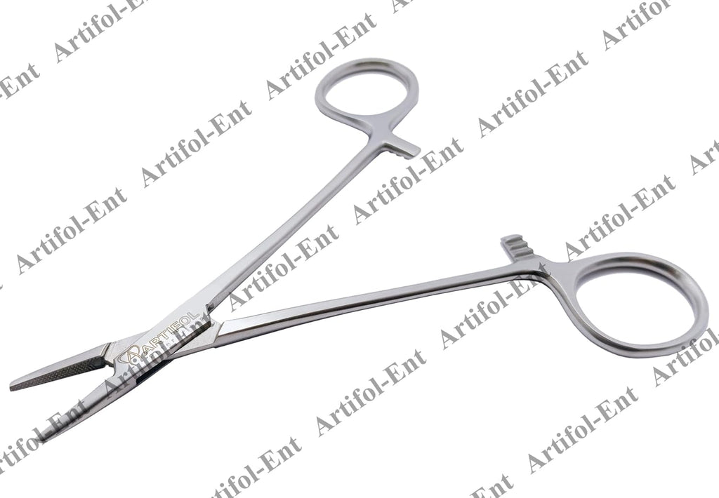 Halsey Needle Holder – 13 cm | 3 Pcs Set | Serrated Jaws for Precision Grip #132910139-1