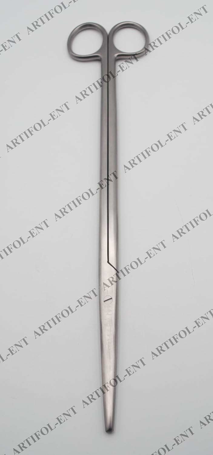 Metzenbaum-Nelson Scissors 28 cm Straight – Long-Reach Slim-Line Surgical Scissors | High-Density Stainless Steel Precision Instrument | Professional Grade #113910150