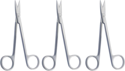 Sanvenero Surgical Scissors – Straight 14 cm | 3-Piece Set | Premium Stainless Steel | Reusable & Autoclavable #113910221