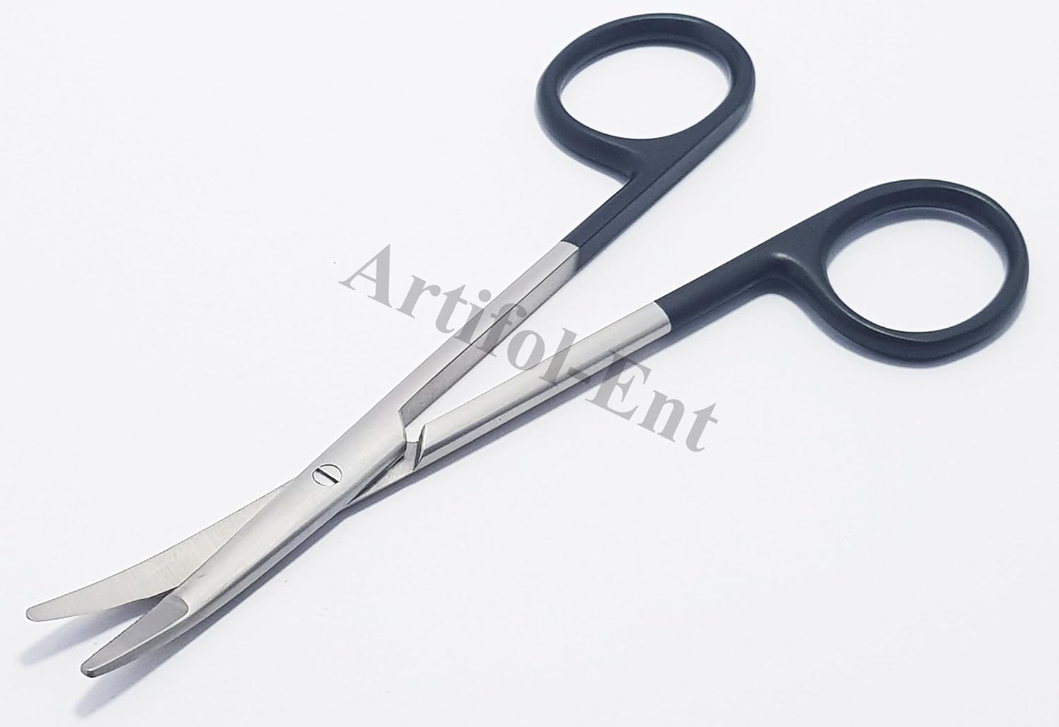 Stille-Rangell Micro Supercut Scissors – Curved 12.5 cm | 3-Piece Set | Ultra-Sharp Cutting Edge & Ergonomic Design for Precision Cutting #113910700