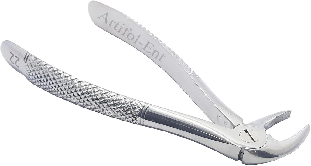Lower Molars Extraction Forceps | Extraction Forceps for Removing Lower Molar Teeth | Premium Stainless Steel Instruments | Reusable & Autoclavable Tools for Extraction # 22# FX22