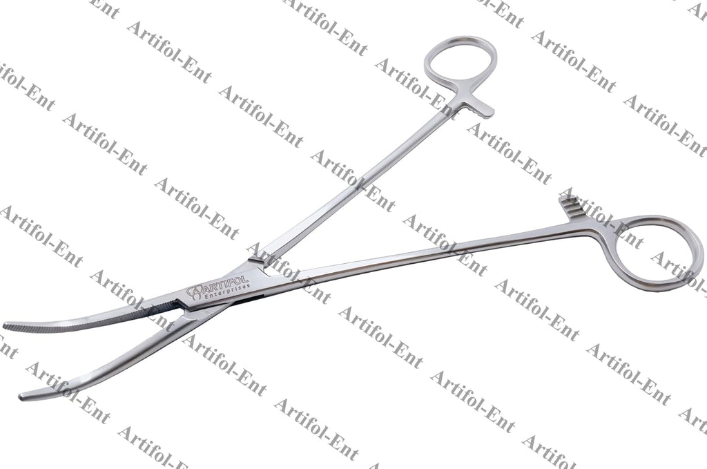 Overholt Geissendoerfer Arterienklemme – 21 cm gebogen | 3-teiliges Set | Edelstahl | Autoklavierbar #15910164
