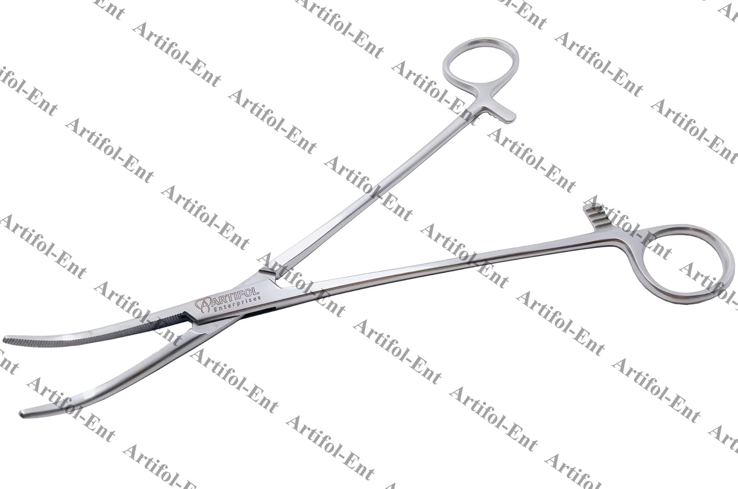 Overholt Geissendoerfer Arterienklemme – 21 cm gebogen | 3-teiliges Set | Edelstahl | Autoklavierbar #15910164