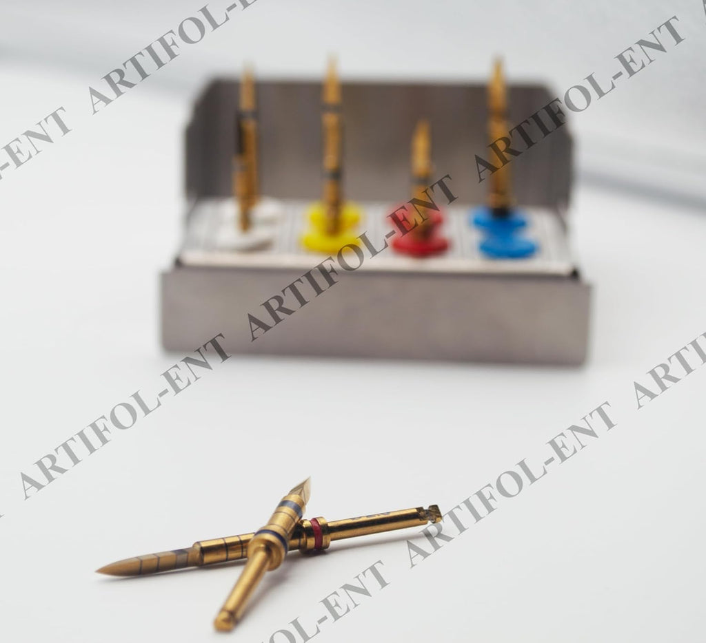 8 Pieces Lance Pilot Drills Kit | Precision Implant Starter Drills | Stainless Steel Construction | Sharp, Accurate Penetration | Reusable, Autoclavable #OS1086