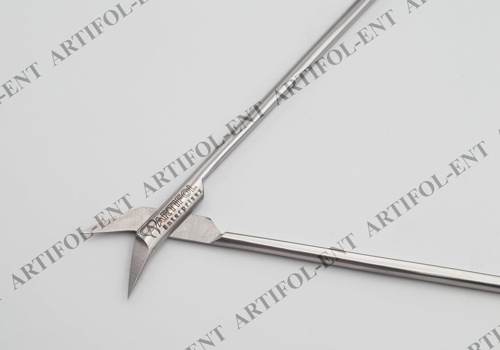 Elite Hegemann-Diethrich Vascular & Technical Scissors – 19 cm | 25° Angled | Professional Stainless Steel  #113910257