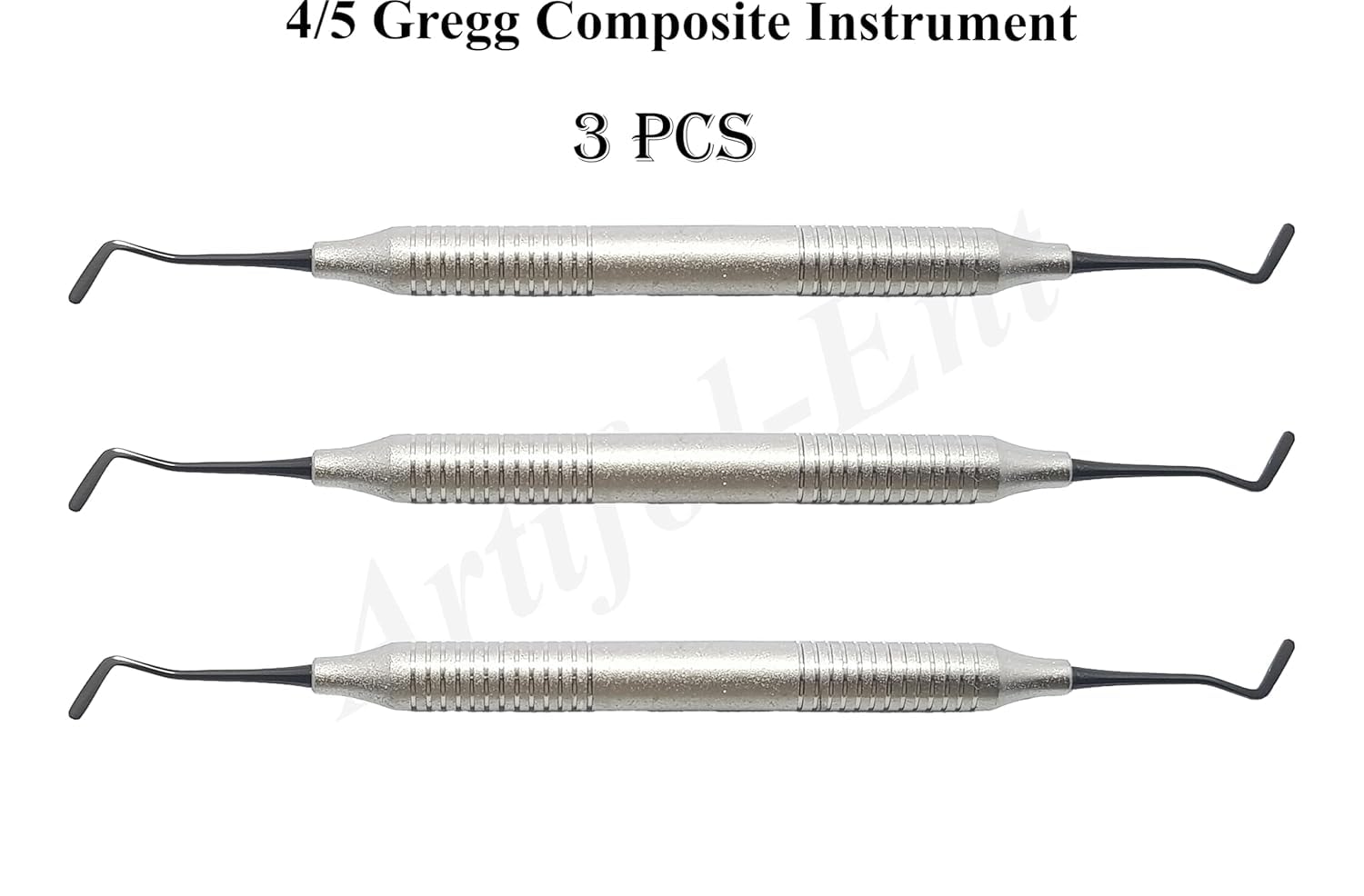 4/5 Gregg Composite Plastic Filling Instrument – Double End Dental Restorative Kit (3 Pcs) ‎#TNPFIG4/5