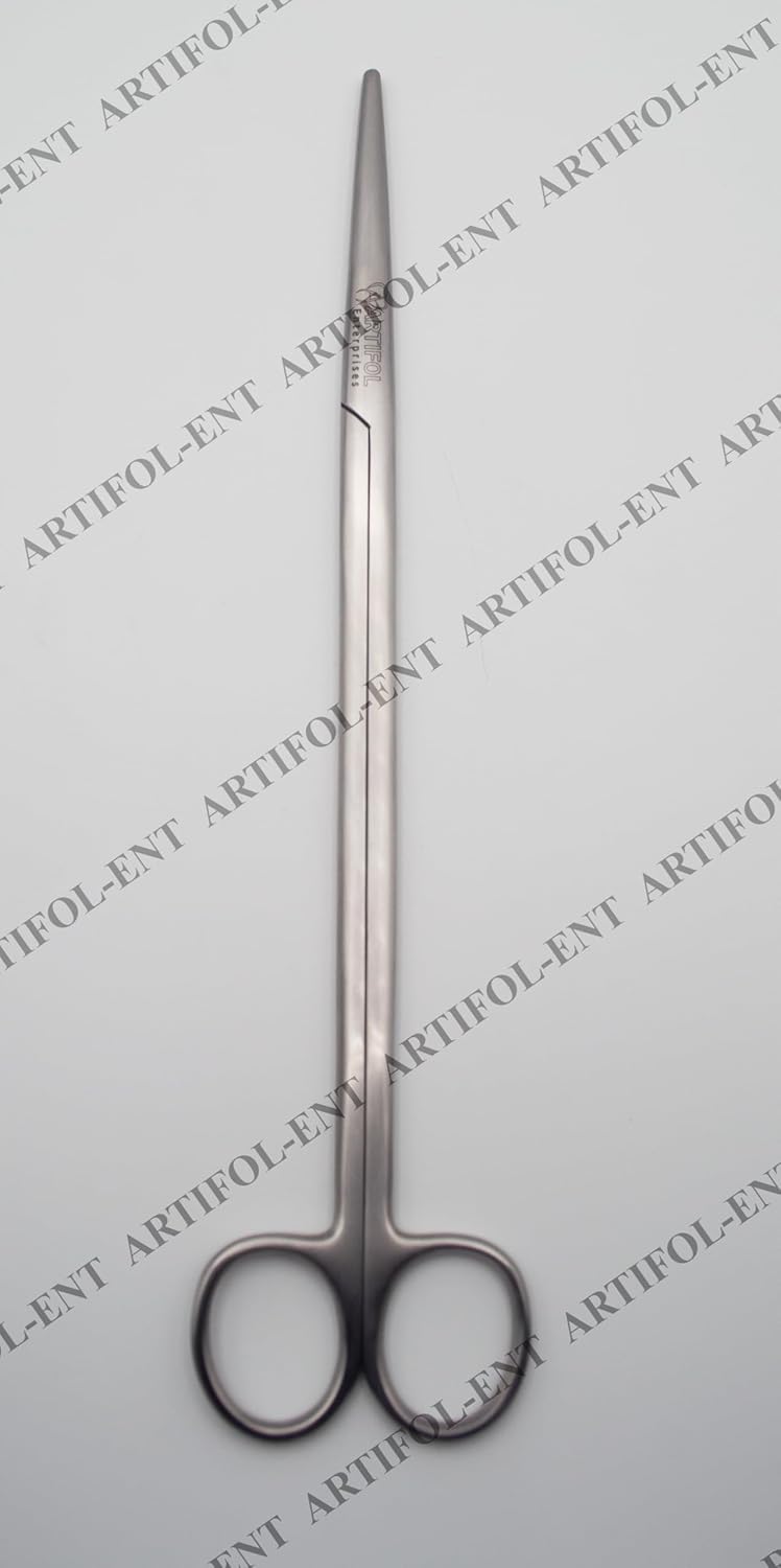 Metzenbaum-Nelson Scissors 28 cm Straight – Long-Reach Slim-Line Surgical Scissors | High-Density Stainless Steel Precision Instrument | Professional Grade #113910150