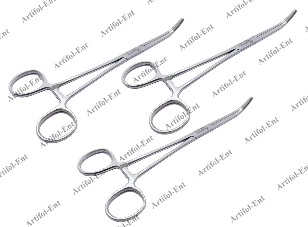 Mixter-O’Shaughnessy Dissecting Forceps Curved – 19 cm (3 Pcs)  Precision Surgical Dissecting Forceps for Controlled Tissue Handling | #115910234