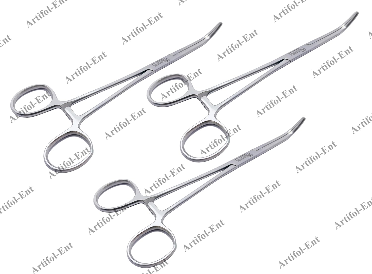 Pinza per dissezione Mixter-O'Shaughnessy curva – 19 cm (3 pezzi) Pinza per dissezione chirurgica di precisione per la manipolazione controllata dei tessuti | #115910234