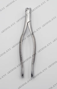 Precision Extraction Forceps – Model 203 | Heavy-Duty Stainless Steel Gripping & Removal Tool | Serrated Jaws, Ergonomic Handles & Durable Construction | Ideal for Crafting & DIY Applications #F203