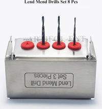 Dental Lend-Mend Drills Set – 3 Pcs Surgical Implant Drill Kit | Precision Dental Implant Tools #OS1040