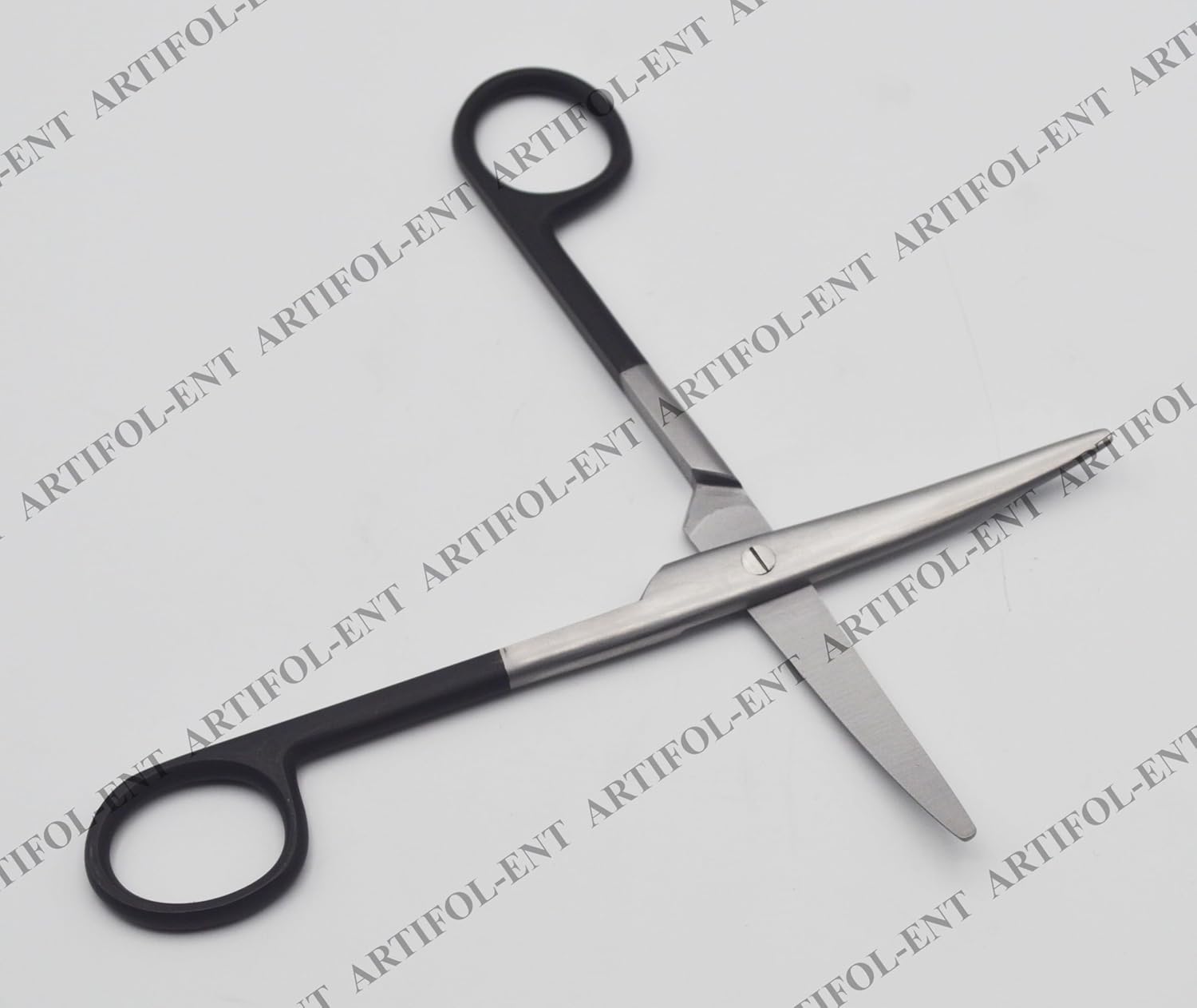 Elite Mayo-Stille “Super-Cut” Scissors – 15 cm Curved | Professional Stainless Steel | Razor-Edge & Micro-Serrated Precision #113910696