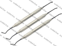 Bevertail Anterior Composite Filling Instruments | 3-Piece Dental Kit | Titanium Black Non-Stick Tips #TNCVKR1