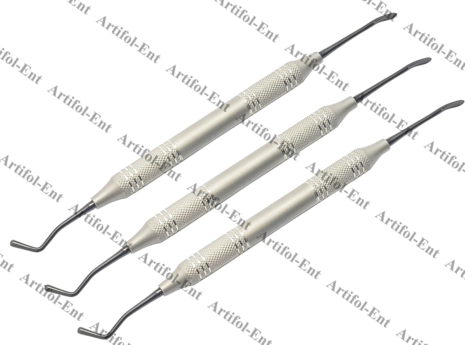Bevertail Anterior Composite Filling Instruments | 3-Piece Dental Kit | Titanium Black Non-Stick Tips #TNCVKR1
