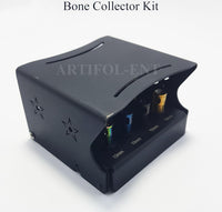 Bone Collector Kit – 12 Pcs Chip Maker Drills & Stopper Set | Dental Implant Bone Harvesting Instruments #OS1031