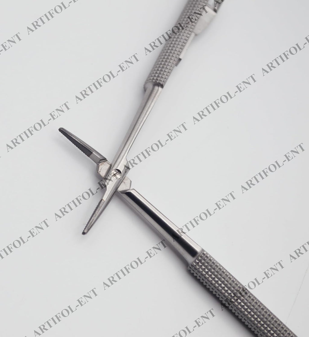 Master-Pack: TC Castroviejo Micro-Needle Holders – 14 cm Straight (2 Pcs Set) Elite Tungsten Carbide (TC) Jaw Inserts | High-Precision Spring-Action Design | #132910215-1