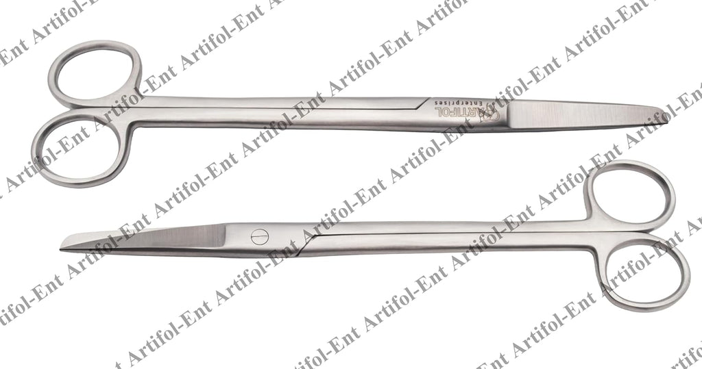 2-Piece Sims Straight Scissors – 20 cm | Precision Stainless Steel Cutting Tools | Long Reach, Straight Blades & Reusable | Ideal for Crafting, Workshops & Detailed Cutting #113910121