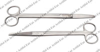 2-Piece Sims Straight Scissors – 20 cm | Precision Stainless Steel Cutting Tools | Long Reach, Straight Blades & Reusable | Ideal for Crafting, Workshops & Detailed Cutting #113910121