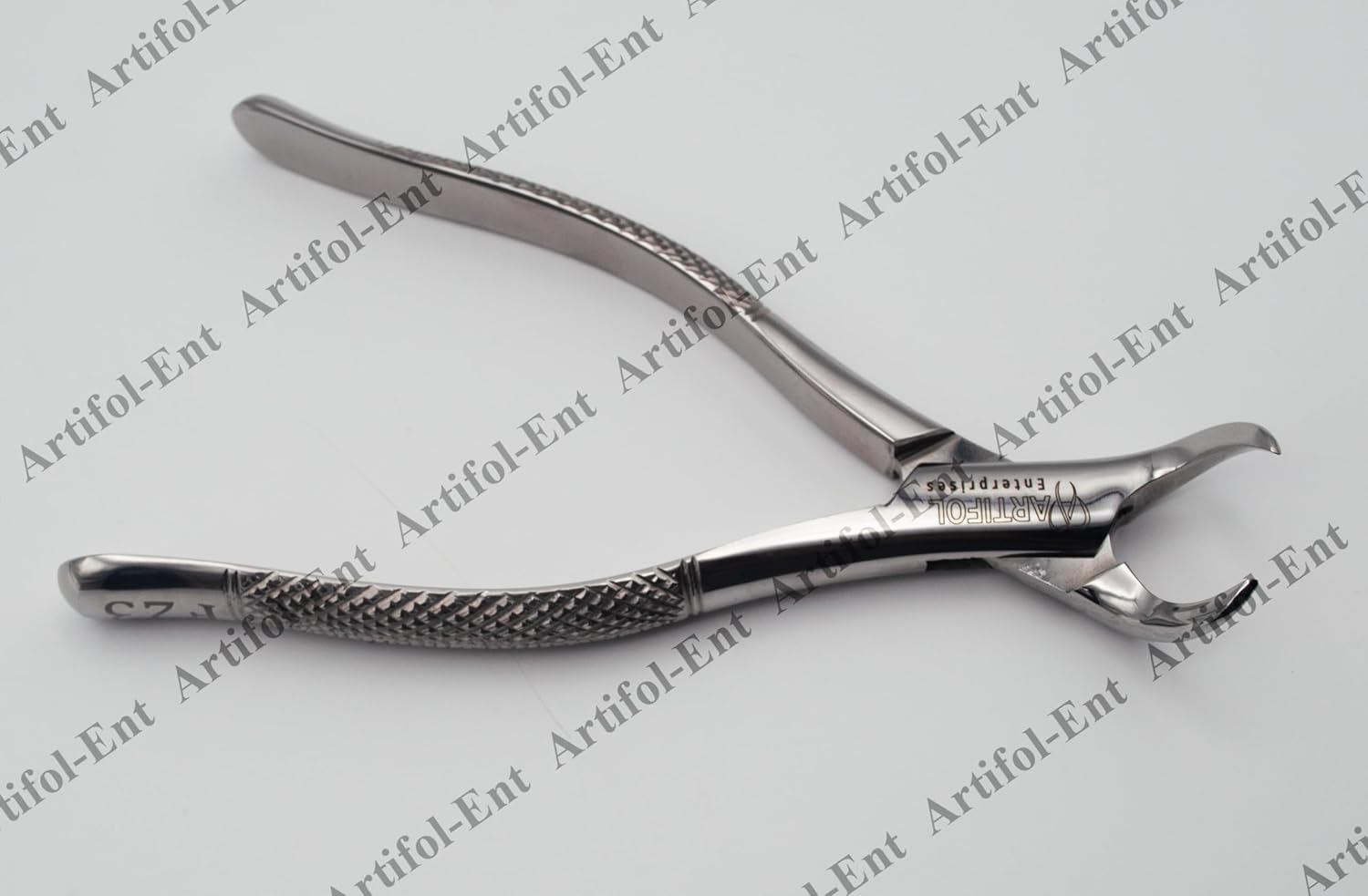 Precision Extraction Forceps – Model F23 | Heavy-Duty Stainless Steel Gripping & Removal Tool | Serrated Jaws, Ergonomic Handles & Durable Construction | Ideal for Crafting & DIY Applications #F23