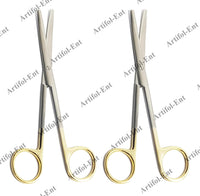 TC Lexer Scissors Curved 16 cm | Tungsten Carbide Cutting Edges | Stainless Steel Surgical Scissors #113910640
