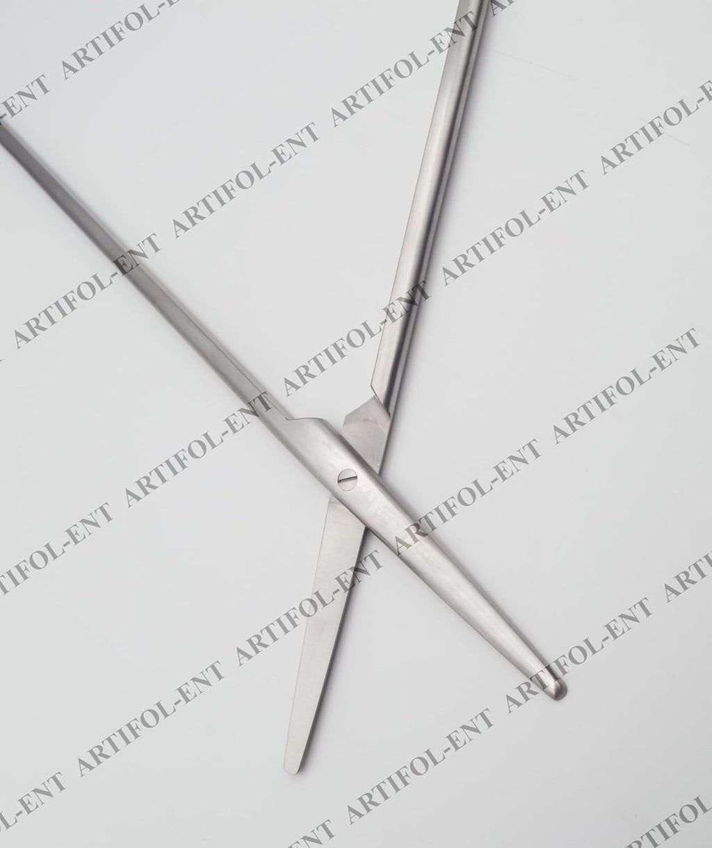 Metzenbaum-Nelson Scissors 28 cm Straight – Long-Reach Slim-Line Surgical Scissors | High-Density Stainless Steel Precision Instrument | Professional Grade #113910150