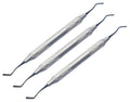 A6 Composite Filling Instruments | 3-Piece Dental Kit | Titanium Black-Coated Non-Stick Tips #TNPFIA6