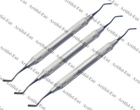 A6 Composite Filling Instruments | 3-Piece Dental Kit | Titanium Black-Coated Non-Stick Tips #TNPFIA6