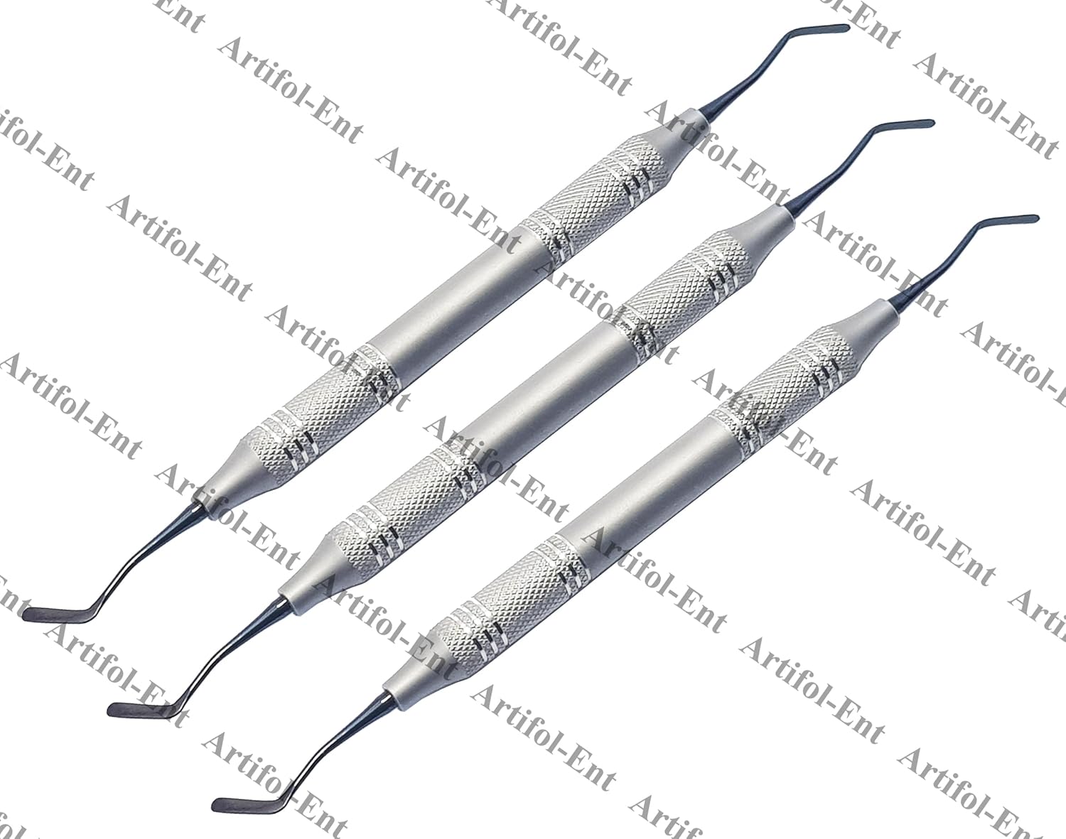A6 Composite Filling Instruments | 3-Piece Dental Kit | Titanium Black-Coated Non-Stick Tips #TNPFIA6